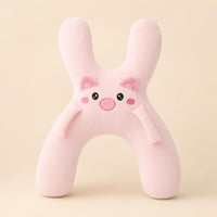 Cuscino di sicurezza XHobies, personaggio Maialino Rosa